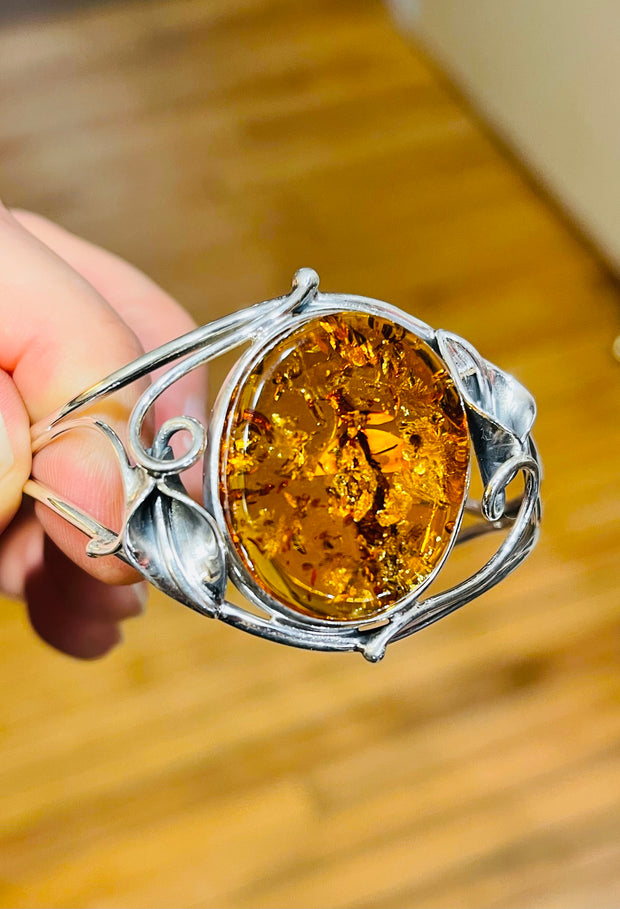 Amber Blossom Bracelet