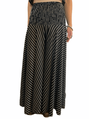 Aria Wide Leg Pants - Floating Lotus