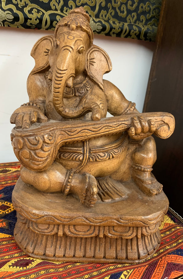 Ganesha on Veena