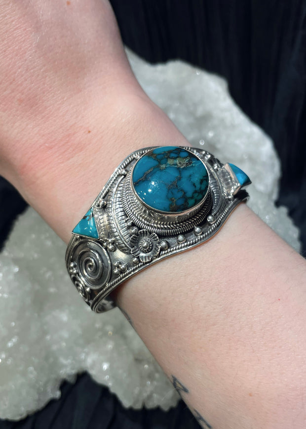 Earth’s Bounty Turquoise Cuff Bracelet