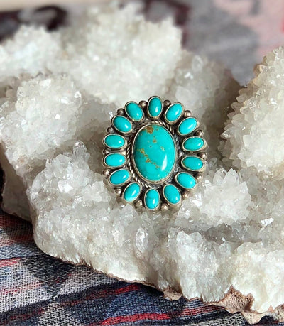 Blossom Turquoise Ring