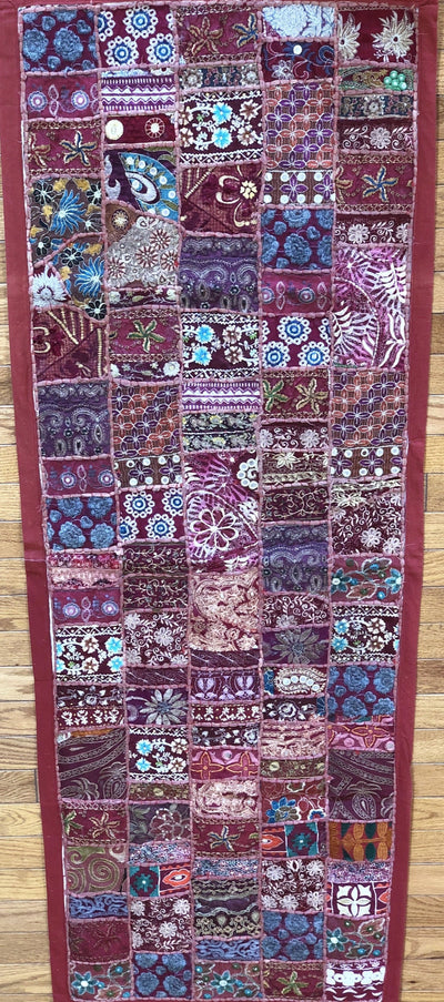 bead patchwork tapestry India