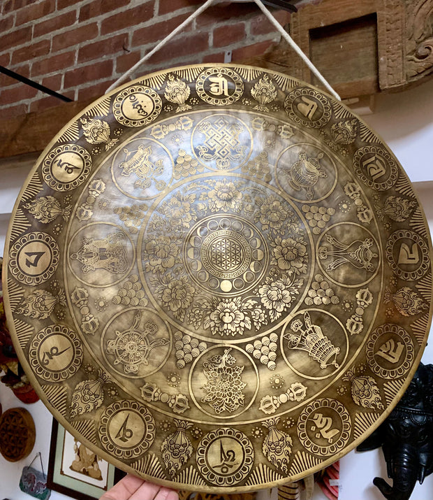 Circle of Life Mandala Gong
