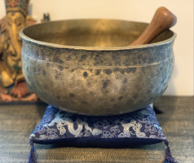 Antique Root Chakra Tibetan Singing Bowl