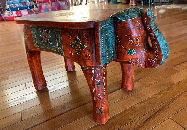 Elephant Bench Orange