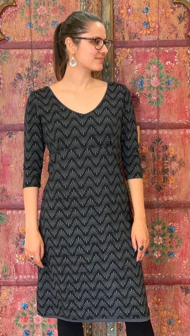 Organic Cotton Midi Dress