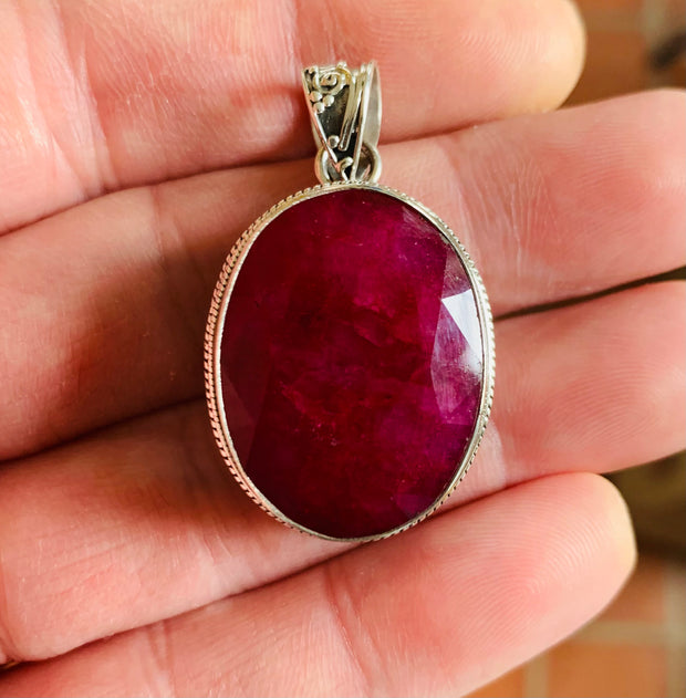 Ruby Dream Locket Pendant