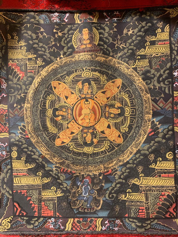 Buddha Mandala Thangka Painting