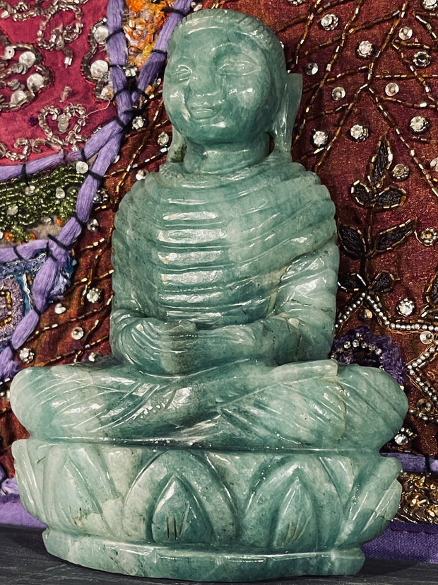 Jade Meditation Buddha