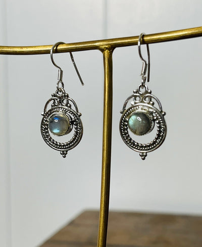 Labradorite Lounge Earrings
