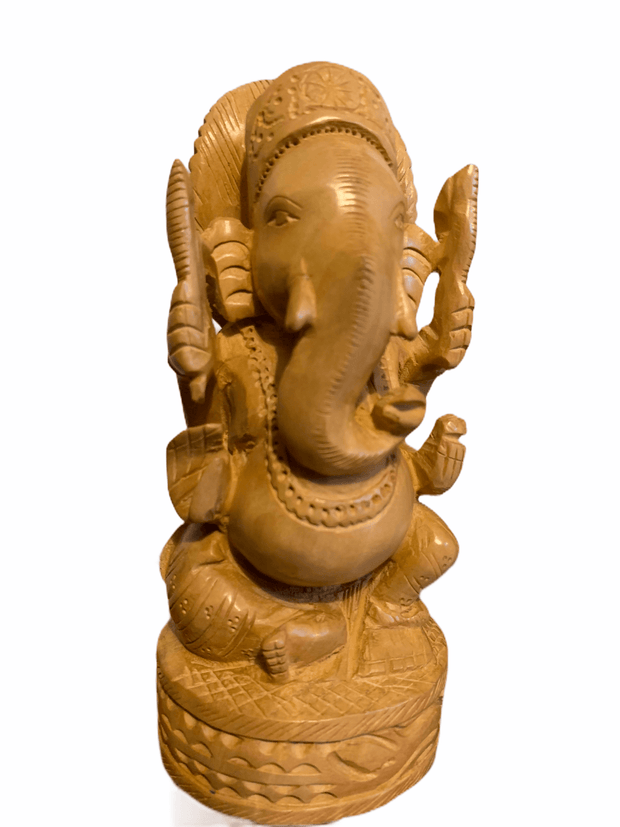 Ganesh Statue Remover of Obstacles - Floating Lotus