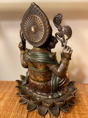 Seated Ganesh on Lotus
