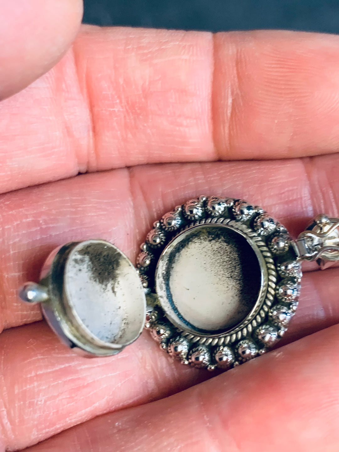 Malachite Locket Pendant