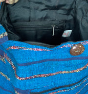 Cotton with Recycled Silk Handbag