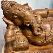 Reclining Ganesh - Floating Lotus